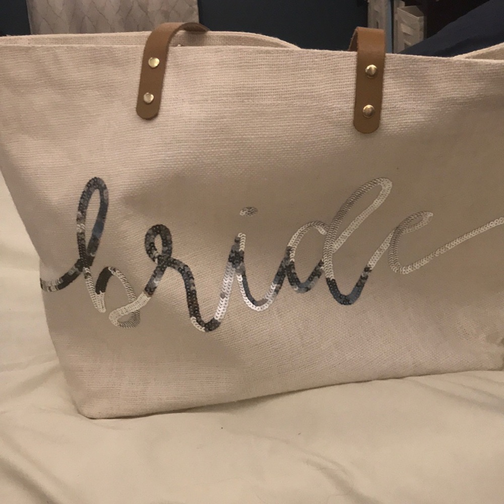Bride tote, large